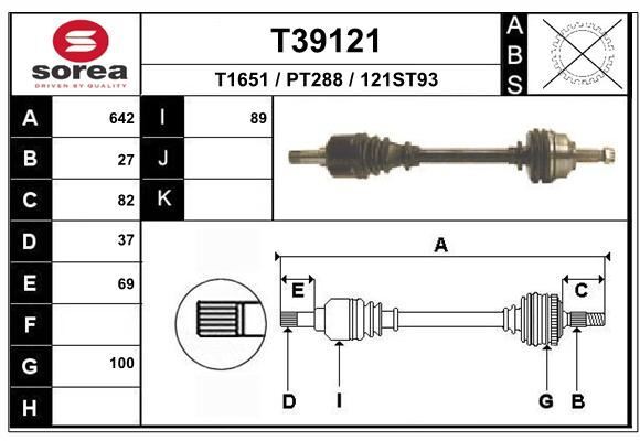 Cardan pour supprimer les vibrations sur Peugeot 807 2.0 HDi et C8