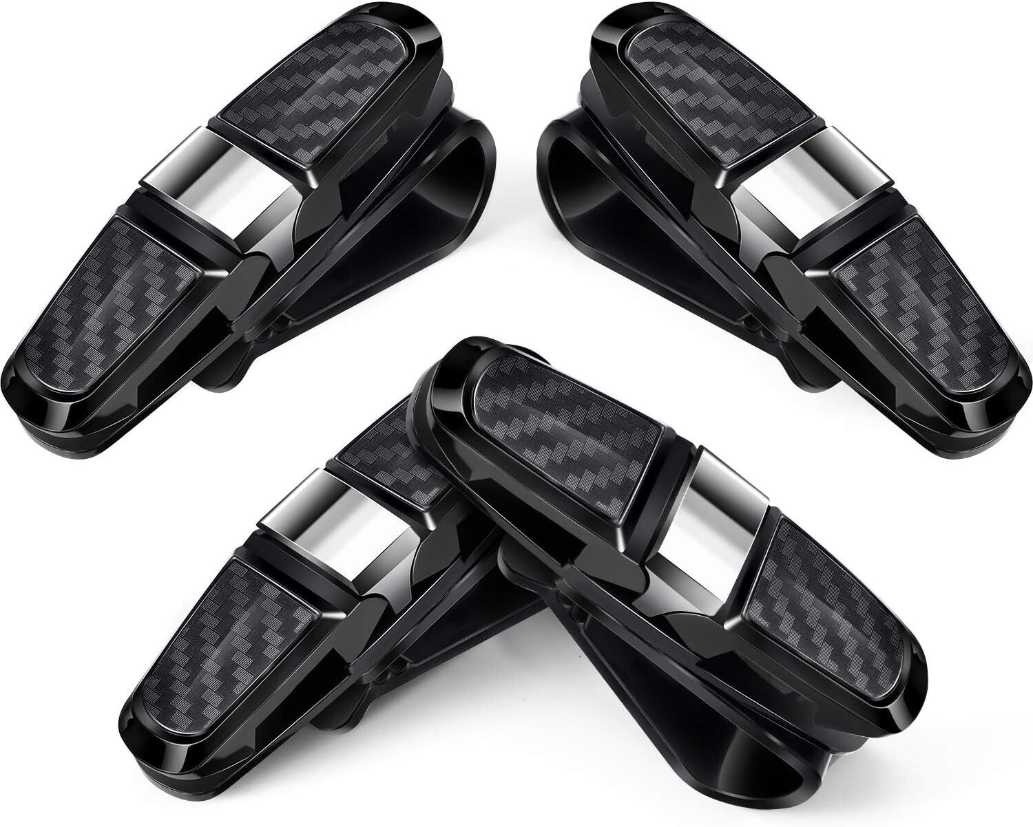 Soporte para gafas de sol y visera con montaje en coche