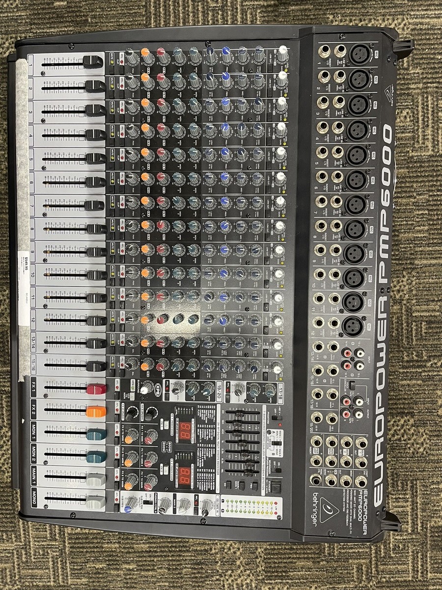 Behringer Europower Pmp6000 | eBay