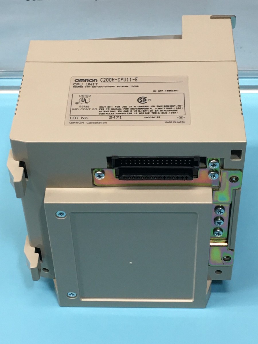 OMRON C200H-CPU11-E SYSMAC PROGRAMMABLE CONTROLLER, 152398 | eBay