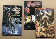CISCO KID LOT: HELL’S GATES TPB & GUNFIRE/BRIMSTONE #1 & 2; Moonstone; Signed #1