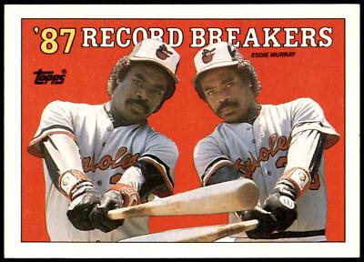 Eddie Murray #4b 1988 Topps No caption on front