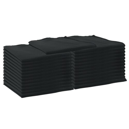 Dinner Napkin 25 Pack - 20 x 20 Poly-Spun Cloth Dining Napkins w/ Color Options - Picture 14 of 78