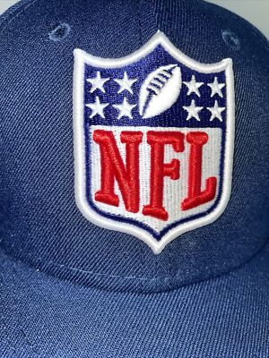 New Era 59FIFTY NFL Logo Hat Dad Cap Fitted Size 7.5 Navy