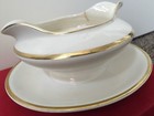 Vintage K.T. & K. China Knowles Taylor & Knowles Gravy Dish 18 Carat Gold VHI — photo 2