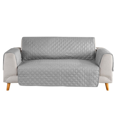 Quilted Sofa Cover Water Resistant Nonslip Couch Slipcover Furniture Protector