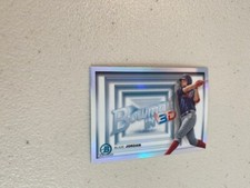 2022 Bowman Bowman in 3-D! Blaze Jordan #B3D-7 Red Sox Baseball Card