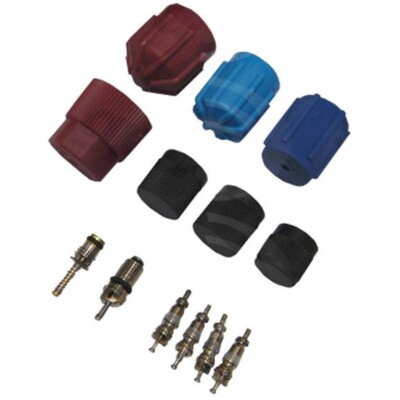 1311567 GPD A/C Caps and Valve Core Seal Kit for Chevy 3 Series 318 320 325 524