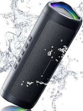 Bluetooth Speaker with HD Sound, Portable Wireless, IPX5 Waterproof, Up to 20H P