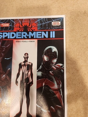 Spider-Men II #1 1st App. Evil Miles 2nd Print Variant Marvel Comic (2017) NM - Picture 3 of 11