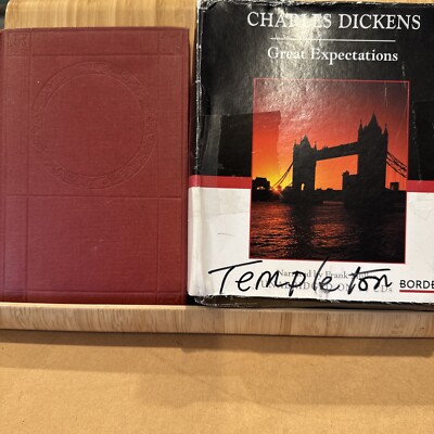 Great Expectations Vintage BOOK PLUS CD s by Charles Dickens Printed In UK