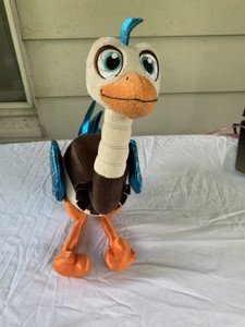 Disney Store Merc Miles From Tomorrowland Ostrich Bird Plush Stuffed Animal Toy | eBay