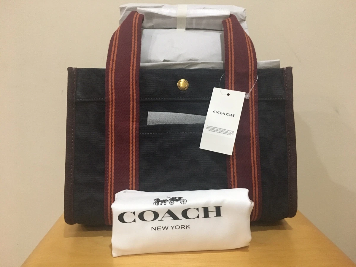 COACH Spin Tote 27 In Signature Jacquard B4/Black Multi NWT Crossbody Canvas  | eBay