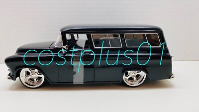 JADA DUB CITY 1957 CHEVY SUBURBAN 1:24 BLACK | eBay