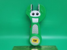 Caterpillar Construction Talking Ronny Wrench Toy CAT Green Sounds Talks WORKS