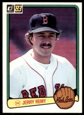 1983 Donruss Jerry Remy . Boston Red Sox #74