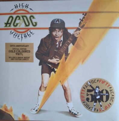 AC/DC    High Voltage Lp Vinyl Gold