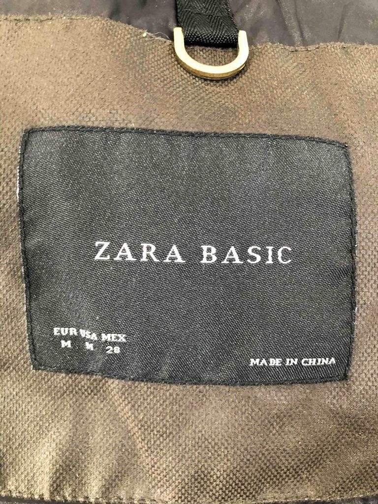 ZARA BASIC Women's Brown Polyester Large Collar B… - image 7