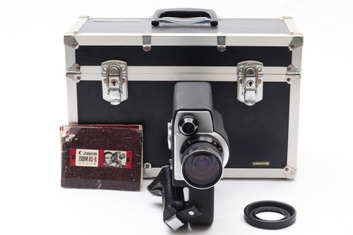 Tested Works ? Near MINT+ ? Canon DS-8 Zoom Double Super8 8mm Movie Camera JPN