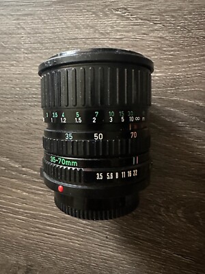Canon FD 35-70mm 1:3.5-4.5 Zoom Macro Lens Made in Japan 