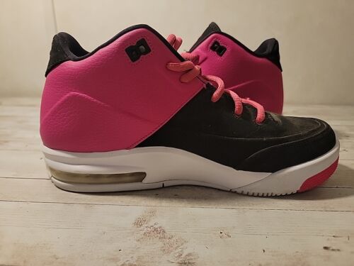 Nike Air Jordan Flight nere/rosa calda 820250-017 ragazze taglia 6~donna taglia 8 - Foto 5 di 9