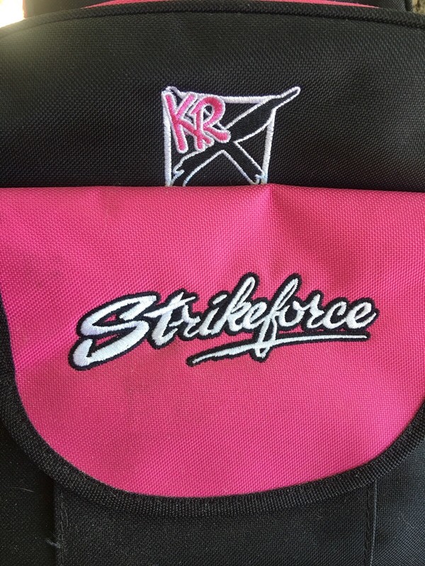 STRIKEFORCE BRAND BOWLING BAG. PINK. AWESOME CONDITION!
