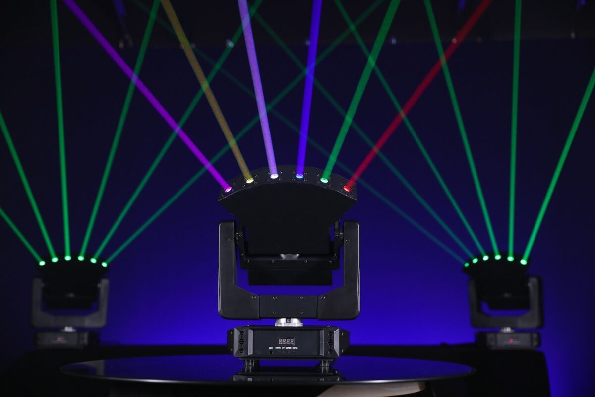 YUEXIN 6-eye RGB XYZ Moving Head Laser Light DMX DJ Disco YUEXIN 6-eye RGB XYZ Moving Head Laser Light DMX DJ Disco