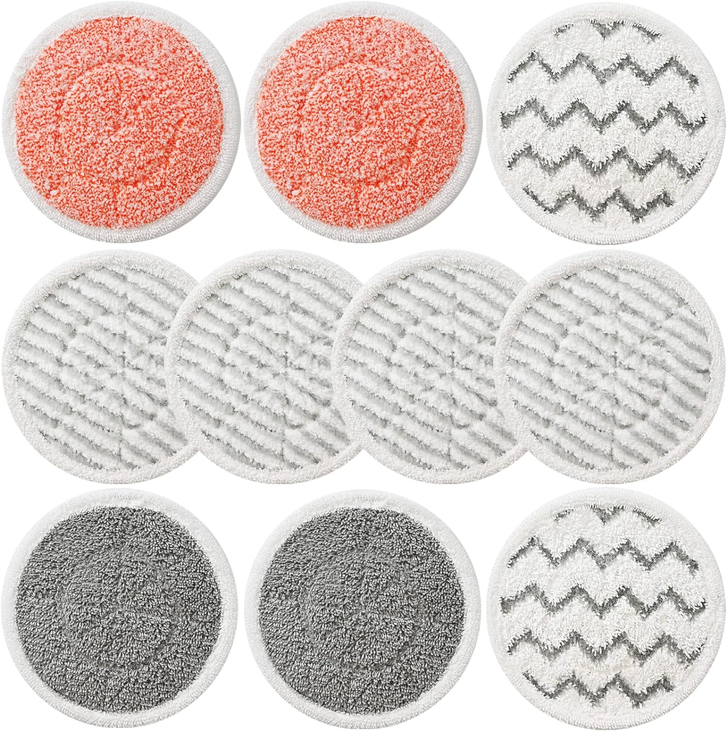 10 Pack Upgraded S7001 Pads Replacement Steam Mop Pads for Shark S7001 S8201 S72