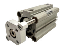 SMC CDQMB32TN-40 Compact Pneumatic Cylinder, CQM Guide Rod, Auto-switch - UNP