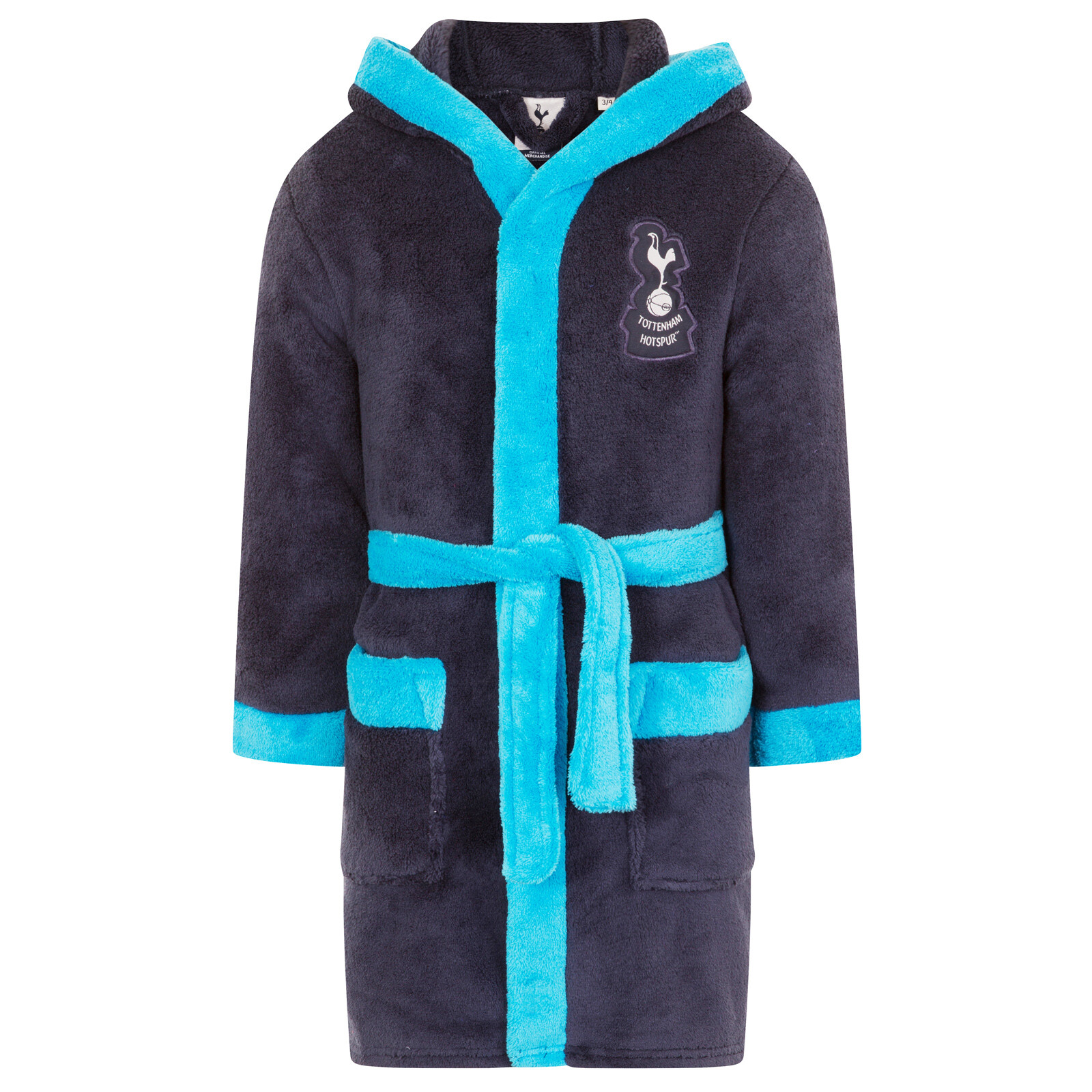 Tottenham Hotspur FC Official Soccer Gift Boys Hooded Fleece Dressing Gown Robe eBay