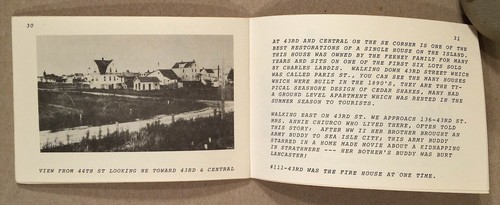 Sea Isle City NJ: Zwei ca. 1990er historische Soc. WANDERTOURENHEFTE NR.1 & NR.3 - Bild 8 von 18