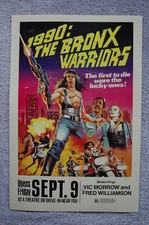 1990 The Bronx Warriors Lobby Card Movie Poster #1
