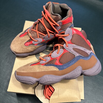 Size 9.5 - Yeezy 500 High Sumac - GW2874 clean worn 1x