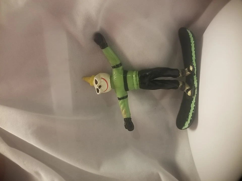 Jack in the Box 1999 Kids Meal Promo "JOCK JACK"  ON A SNOWBOARD..RARE   E4 - Image 3 of 4