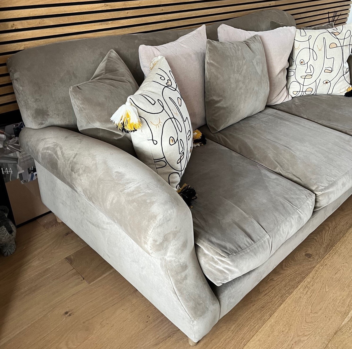 Loaf large Crumpet Chaise sofa right hand eBay