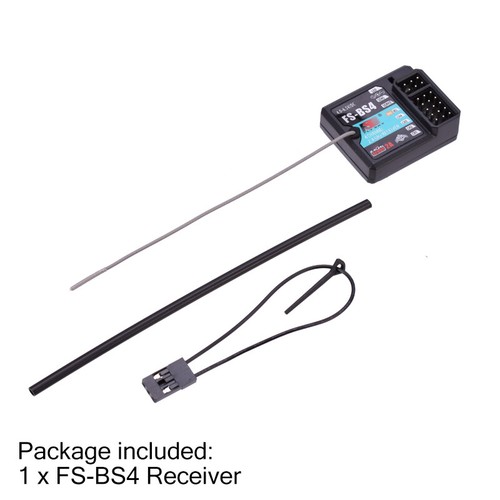 Flysky FS-BS4 4CH Receiver w/ Gyro Stabilization for FS-IT4S FS-GT5 transmitter - Picture 3 of 10