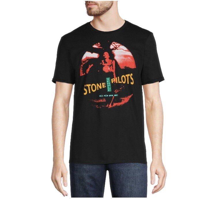 New Official Stone Temple Pilots T-Shirt Men