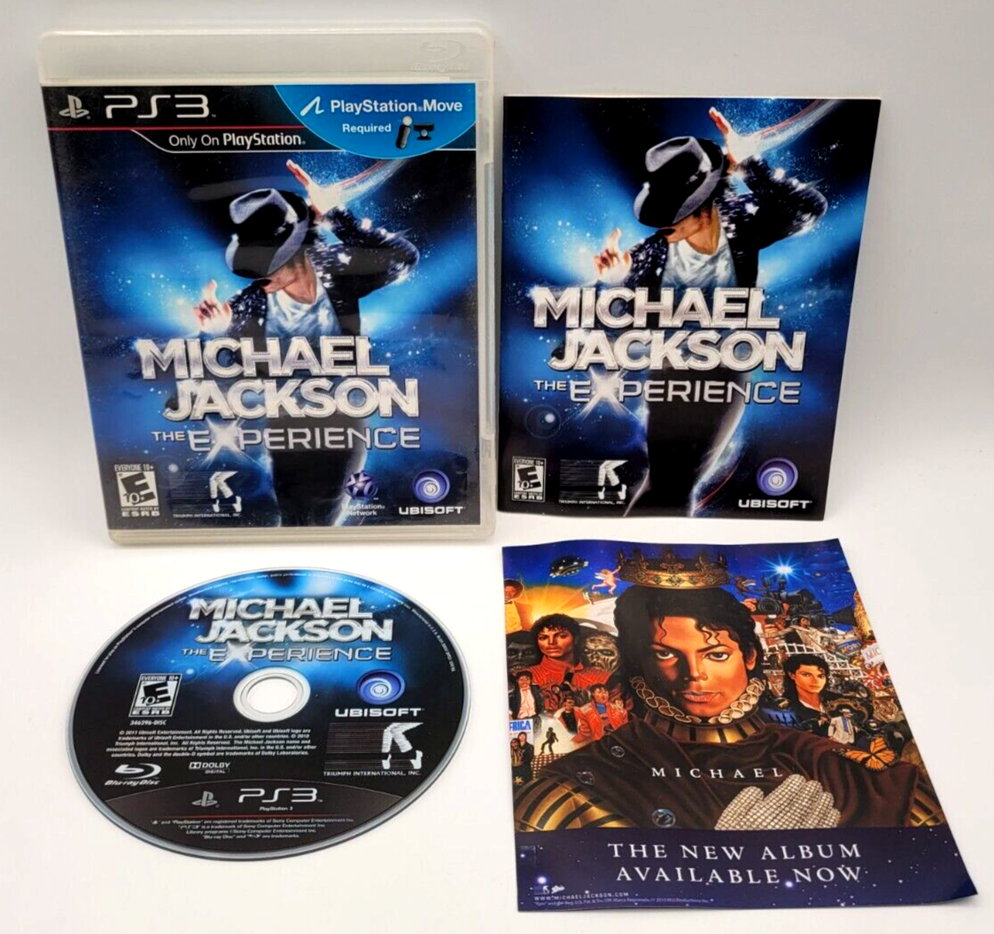 MICHAEL JACKSON THE EXPERIENCE PS3 GAME CIB COMPLETE IN BOX SONY MICHAEL JACKSON THE EXPERIENCE PS3 GAME CIB COMPLETE IN BOX SONY