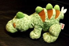 11 1/2 IN LONG GANZ WEBKINZ STEGOSAURUS PLUSH WITH TUSH TAGS NO CODE