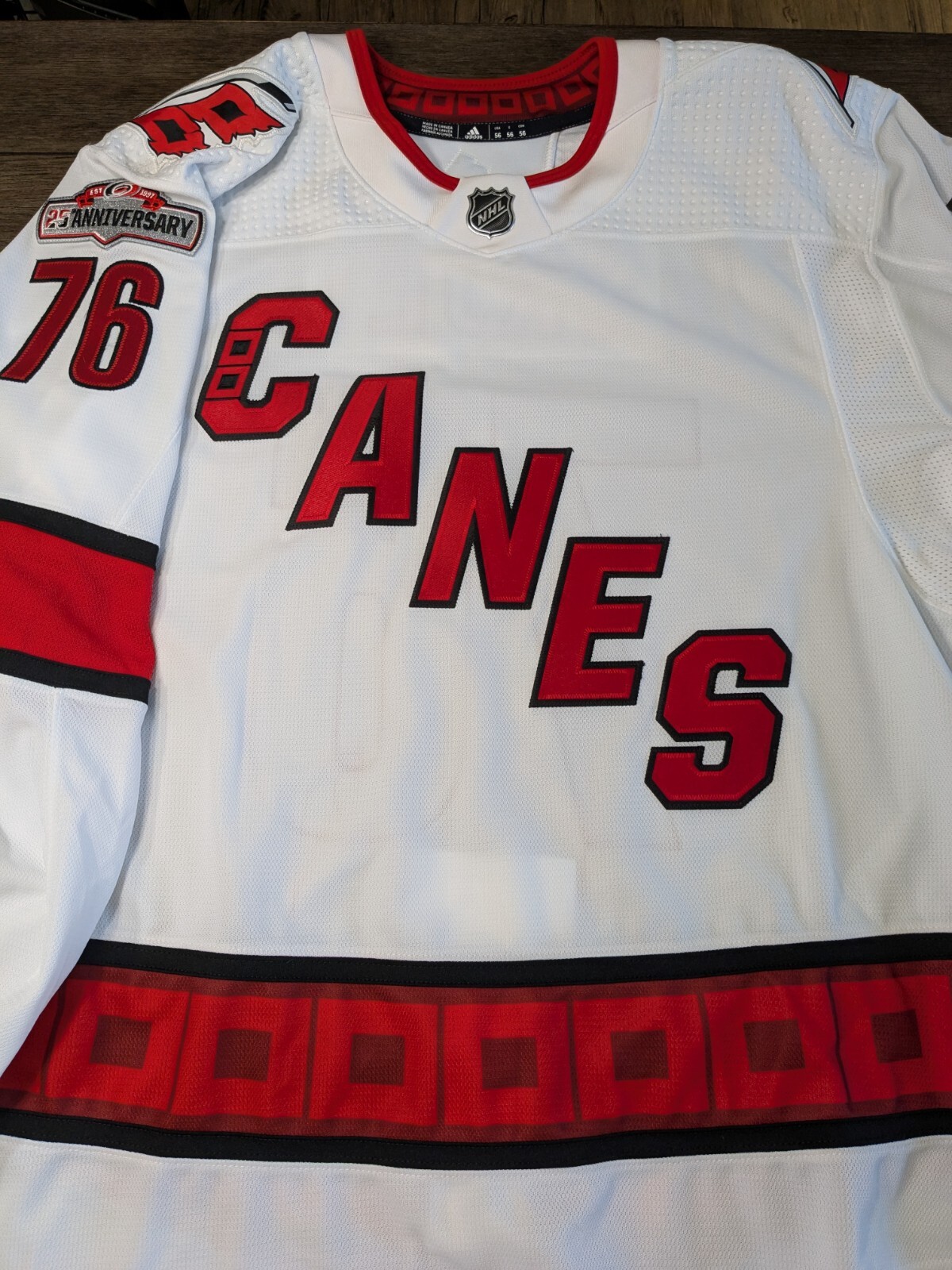 Carolina Hurricanes Adidas MiC On Ice Road Jersey