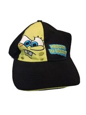 SPONGEBOB SQUAREPANTS- YOUTH BOYS ADJUSTABLE HAT NICKELODEON KEEPIN IT SQUARE