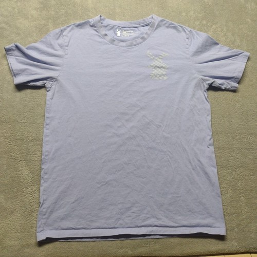 Dutch Brothers Coffee Checkered Windmill T Shirt Large Mauve 2 Sided - Picture 3 of 7