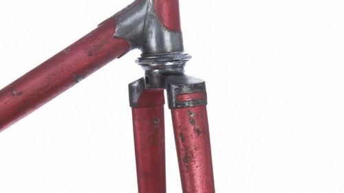 TAUREA STEEL FRAMESET 50s FRAME LUGS VINTAGE ROAD BIKE OLD RACE WOMAN LADY 60s - Picture 6 of 17