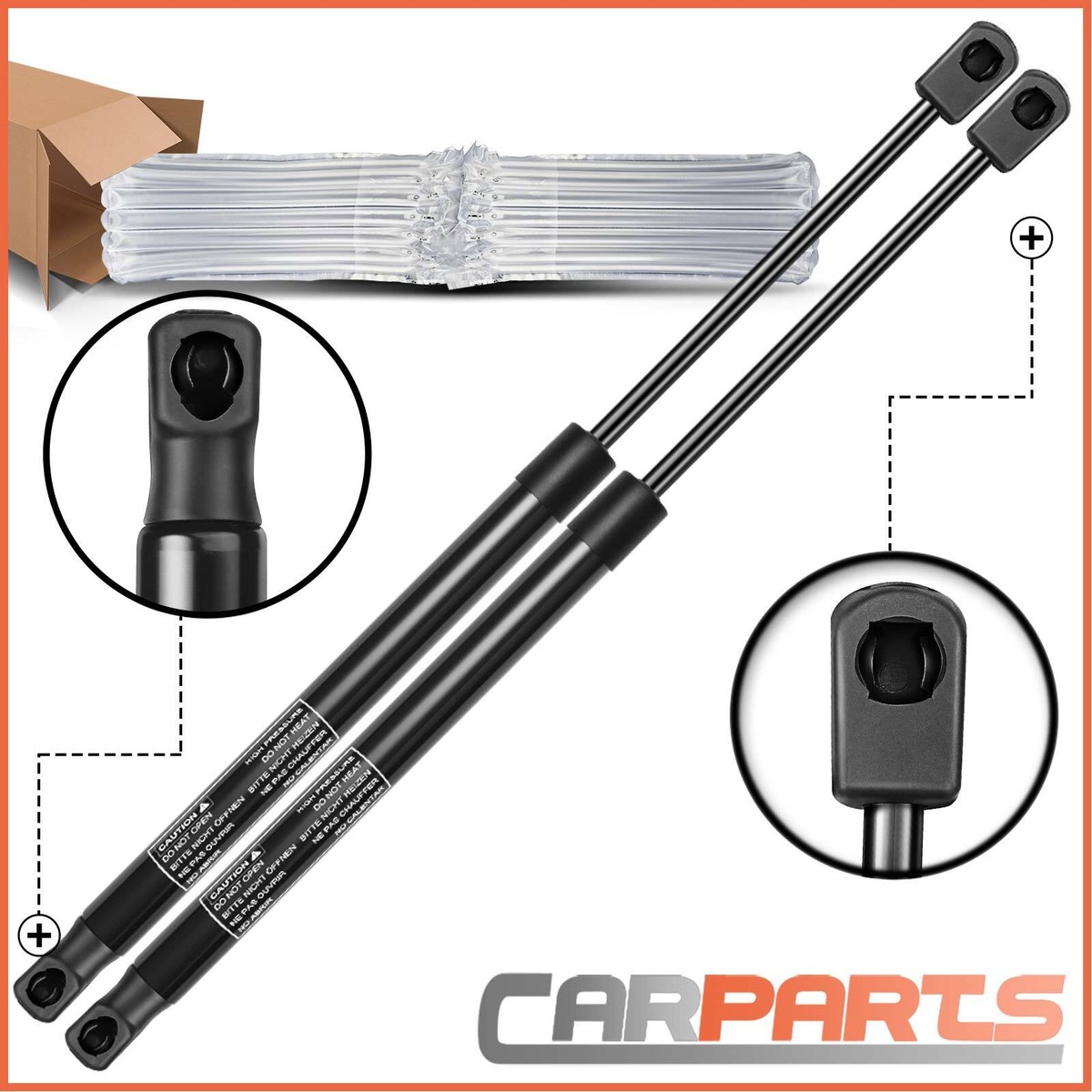 2x Gasfeder Gasdämpfer Heckscheibe für Mercedes-Benz V-Klasse W447  