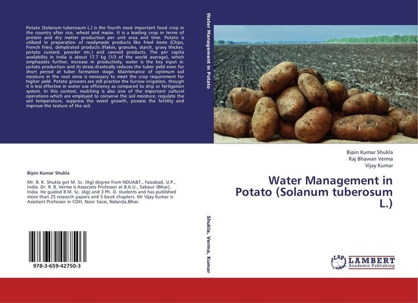 Water Management In Potato (Solanum Tuberosum L.) Vijay Kumar-image