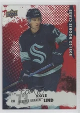 2021-22 Upper Deck Series 2 Rookie Commemorative Class Red Kole Lind #RC-30 RC