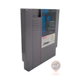 TOTAL RECALL Modul + Anleitung + Nintendo Schuber - NES - Arnold Schwarzenegger 