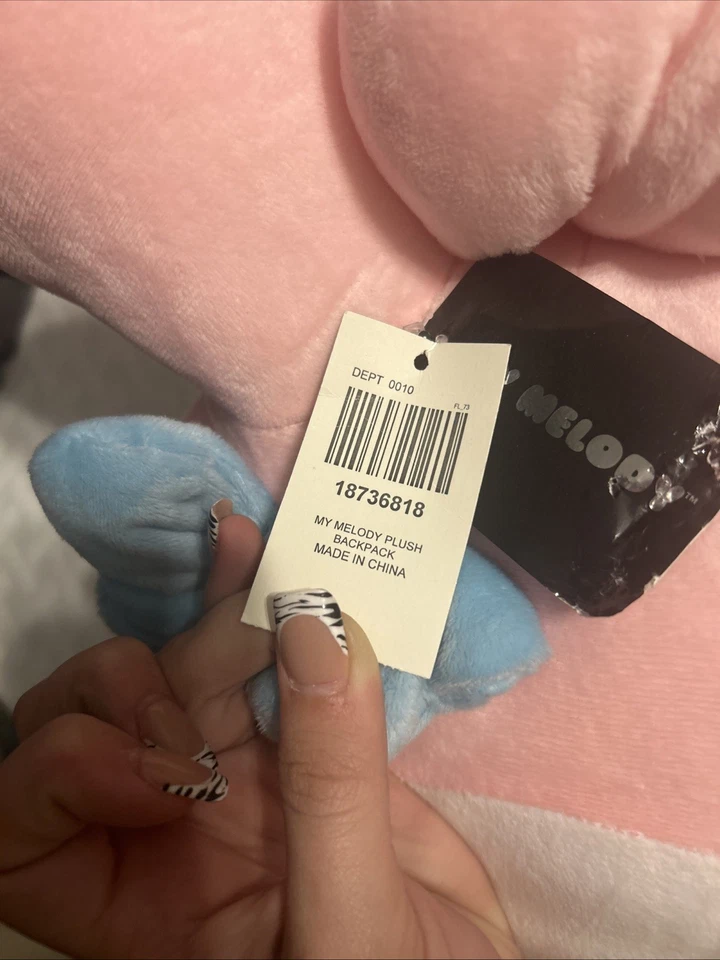 Bolso de peluche My Melody Foto 3 de 4