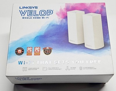 Linksys Velop WHW0302 Whole Home Wi-Fi System