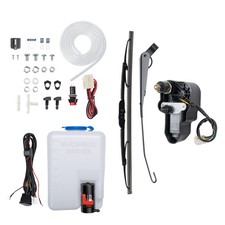 Kemimoto Universal Electric Windshield Wiper Kit 165 For Polaris Can Am Cfmoto